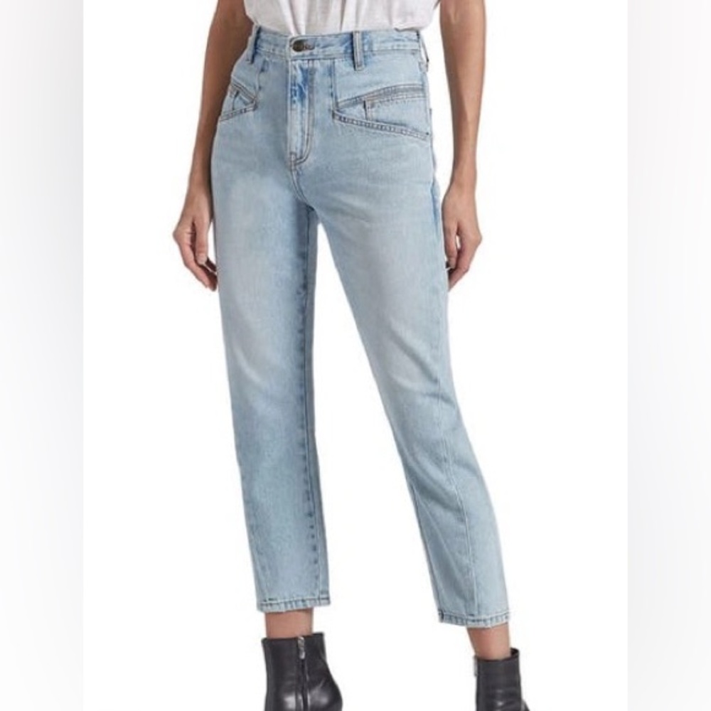 Current/Elliott Helix Straight Crop Jean
